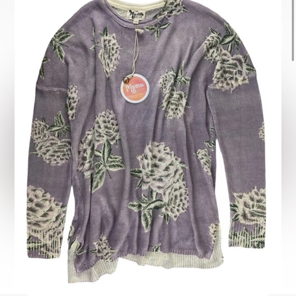 Show Me Your Mumu Bonfire sweater in Liv lov lav knit - Picture 11 of 13